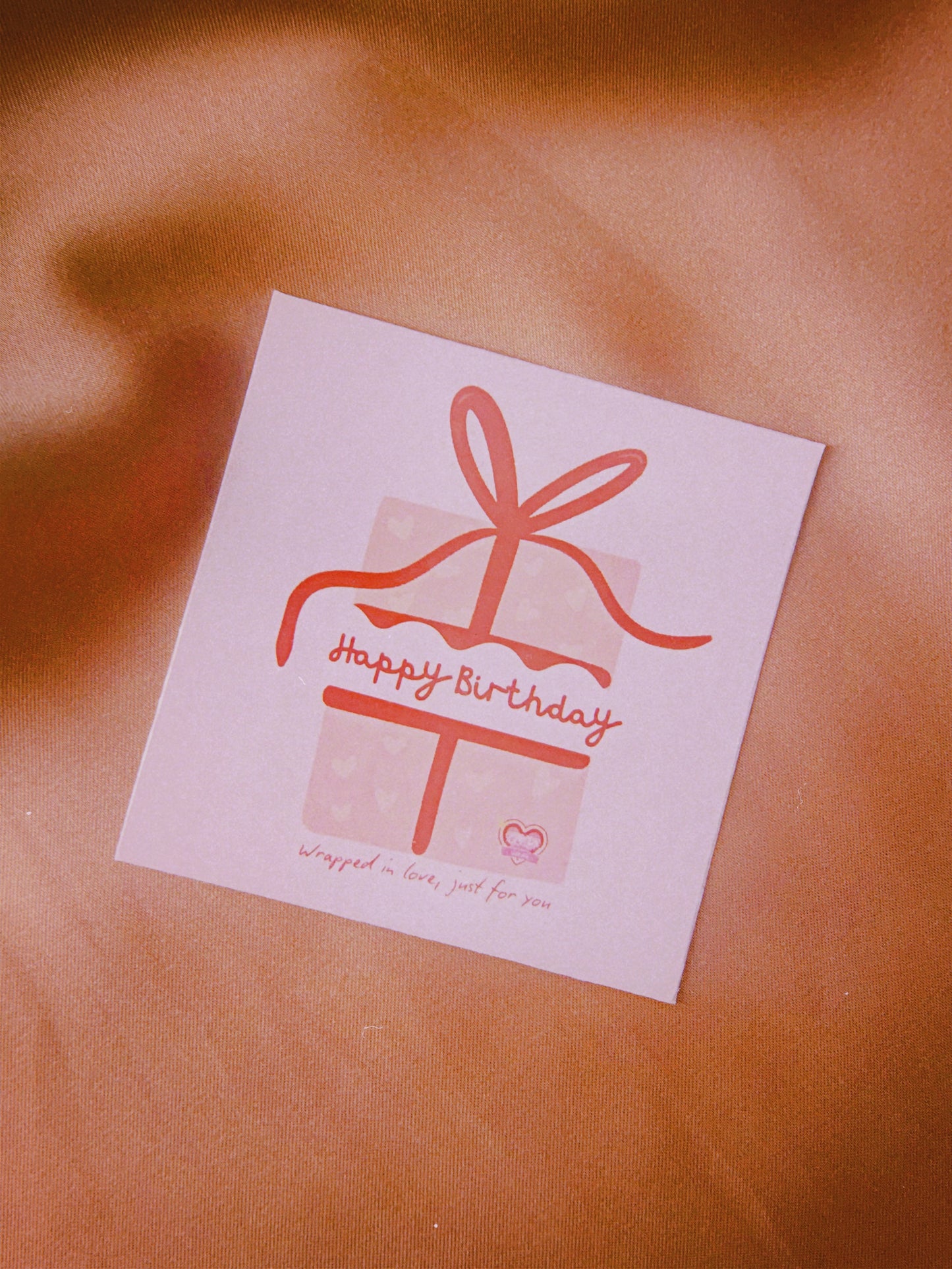 " Pink Birthday card "