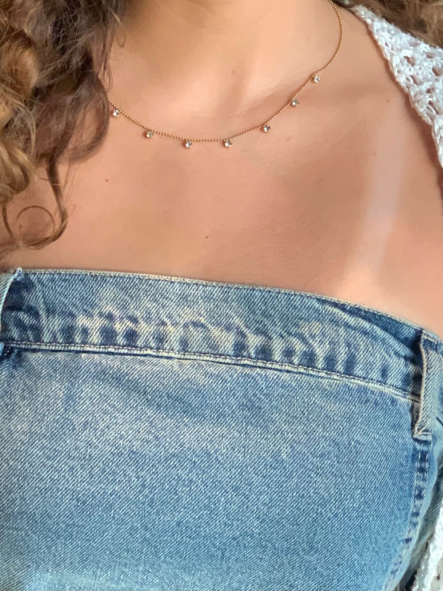 Mini studds necklace