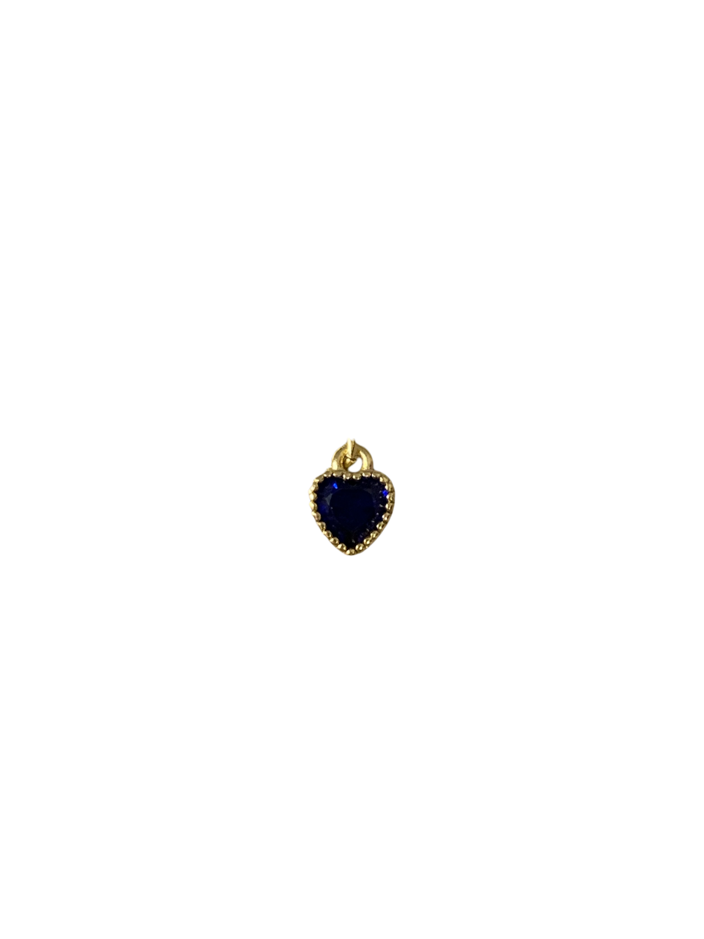 Mini navy heart