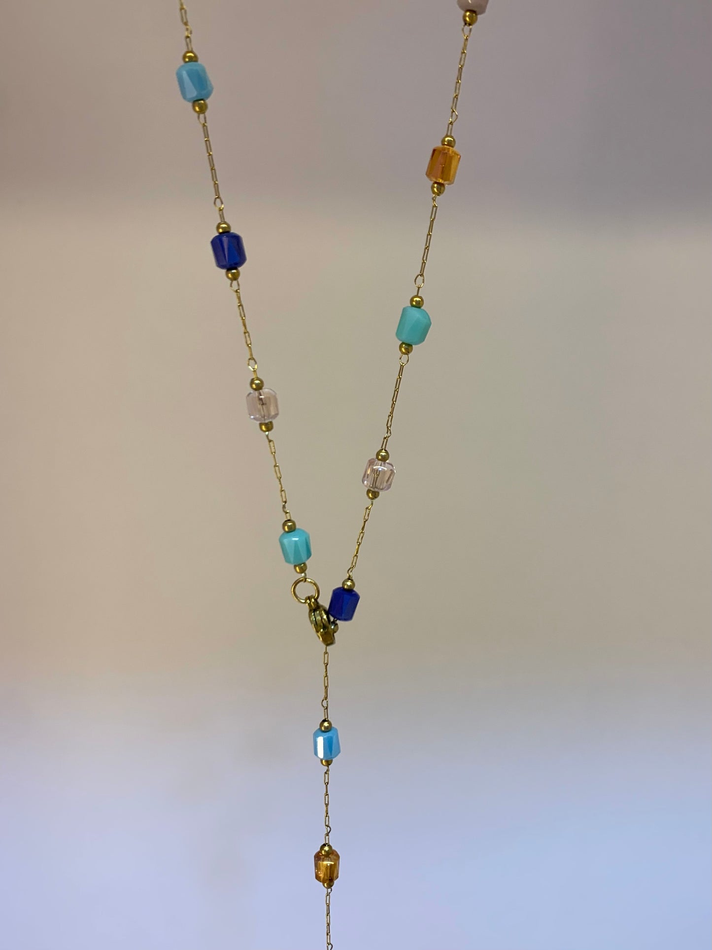 Colorful crystal drop