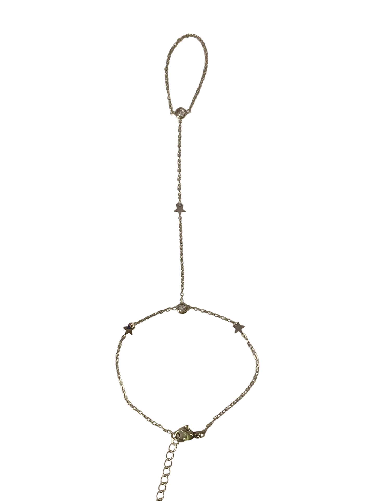 Gemstars silver hanchain