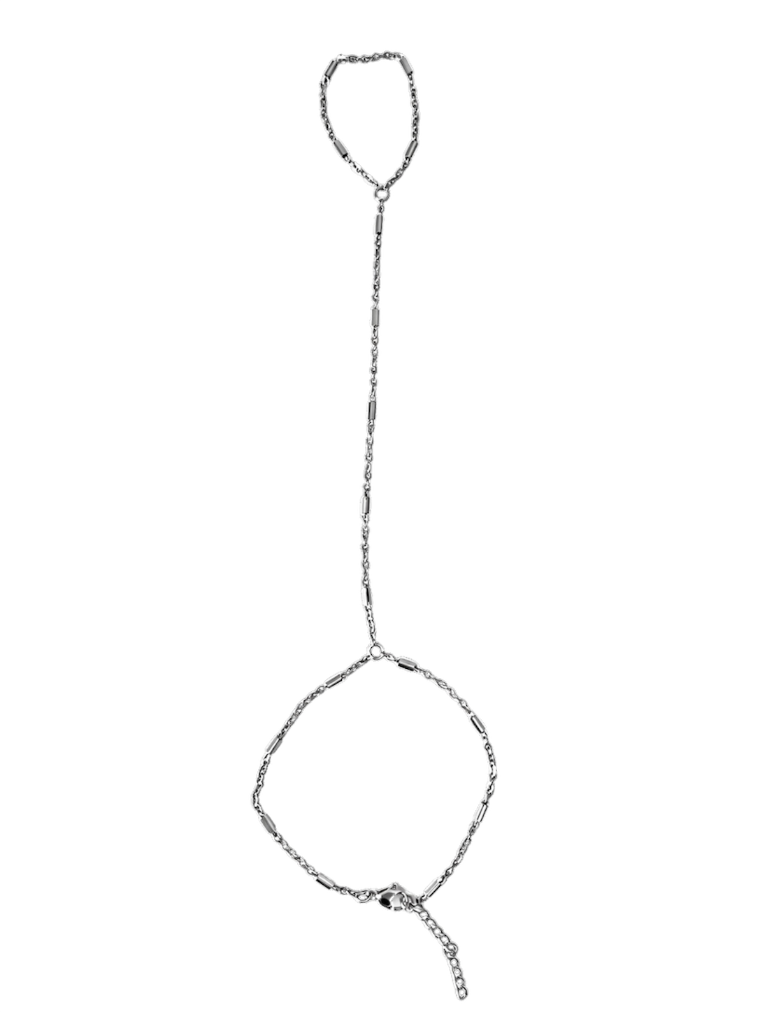 Basic silver handchain