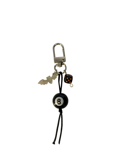 Billiard keychain
