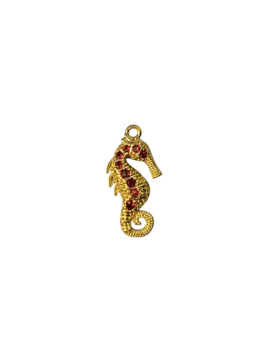 Pink seahorse