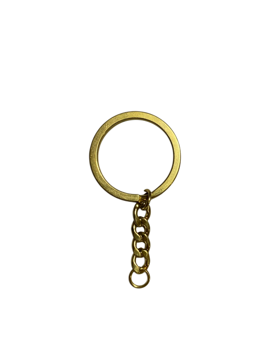 Gold keychain