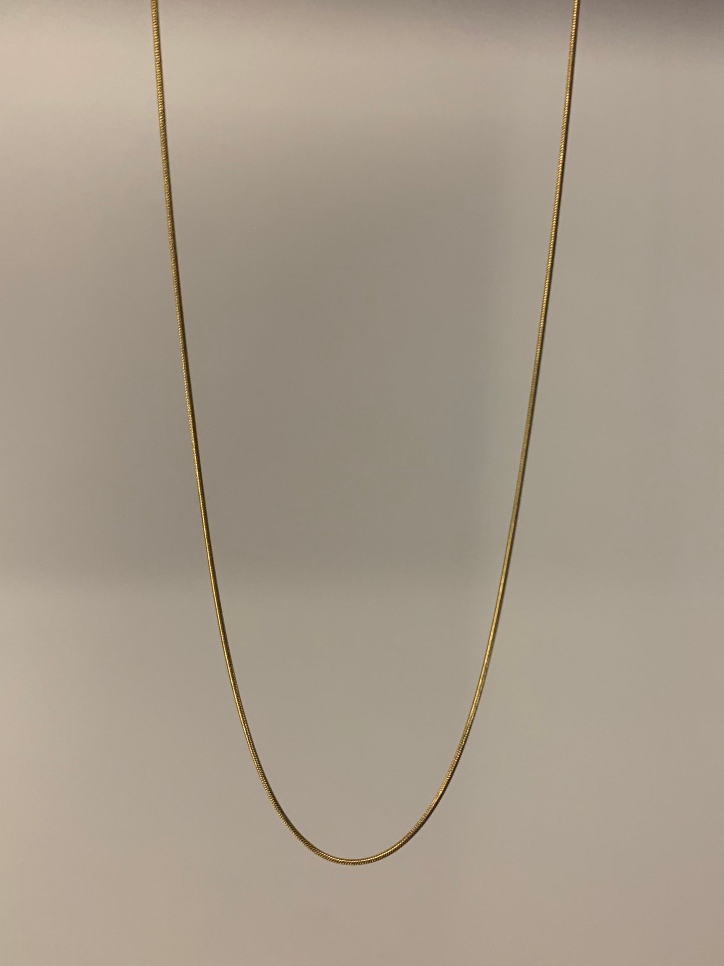 Plain necklace