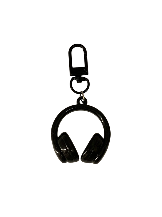 Headphone charm black