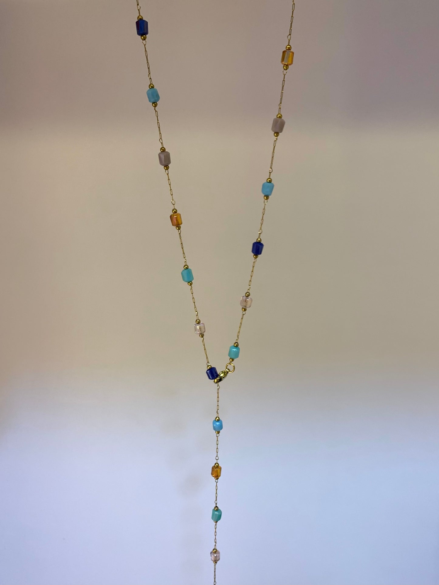 Colorful crystal drop