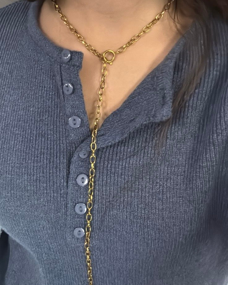 Basic drop necklace
