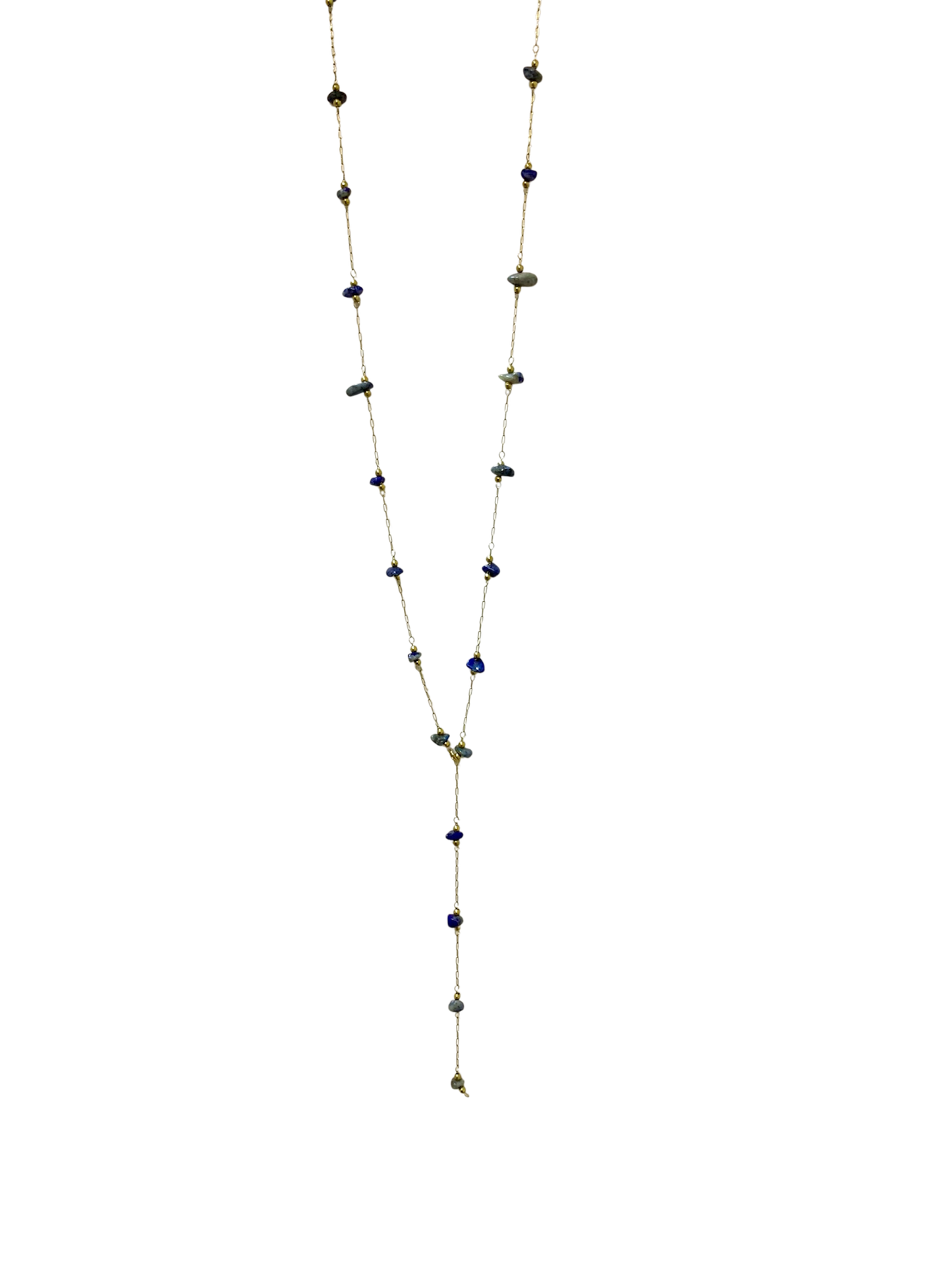 Blue stone drop