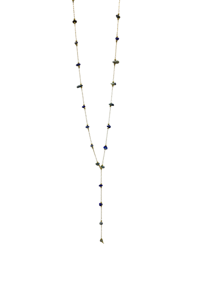 Blue stone drop