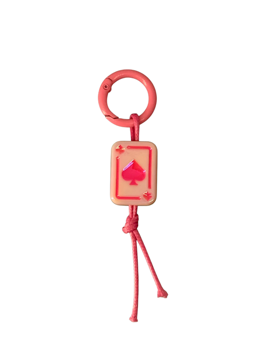 Pink spades