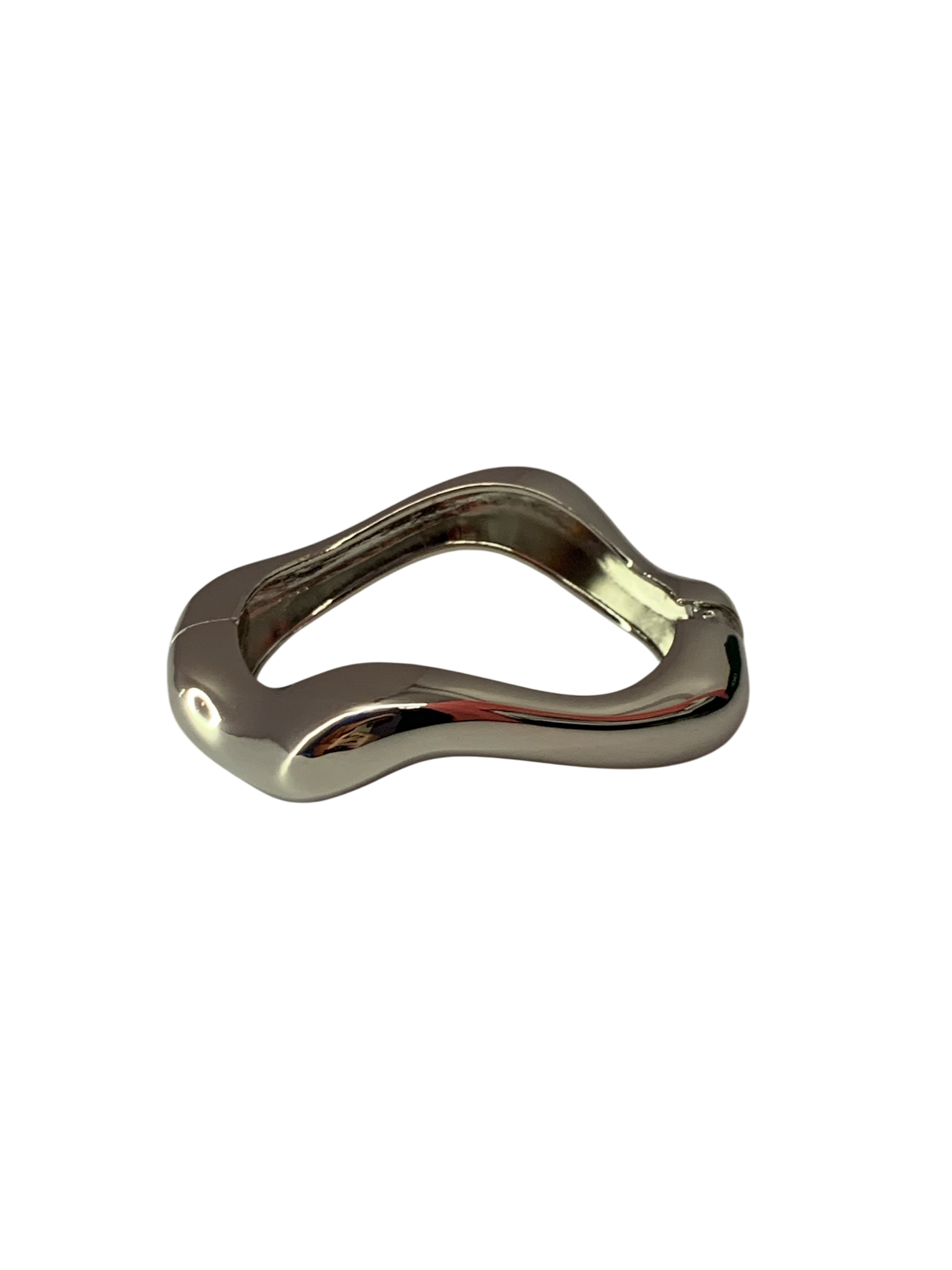 Silver sway bangle