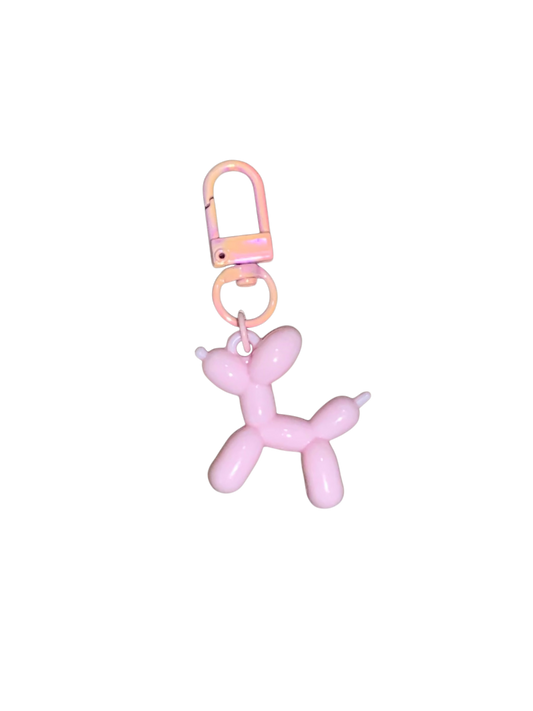 Pink balloon dog