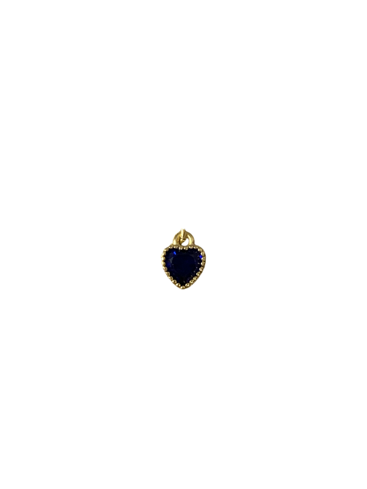 Mini navy heart