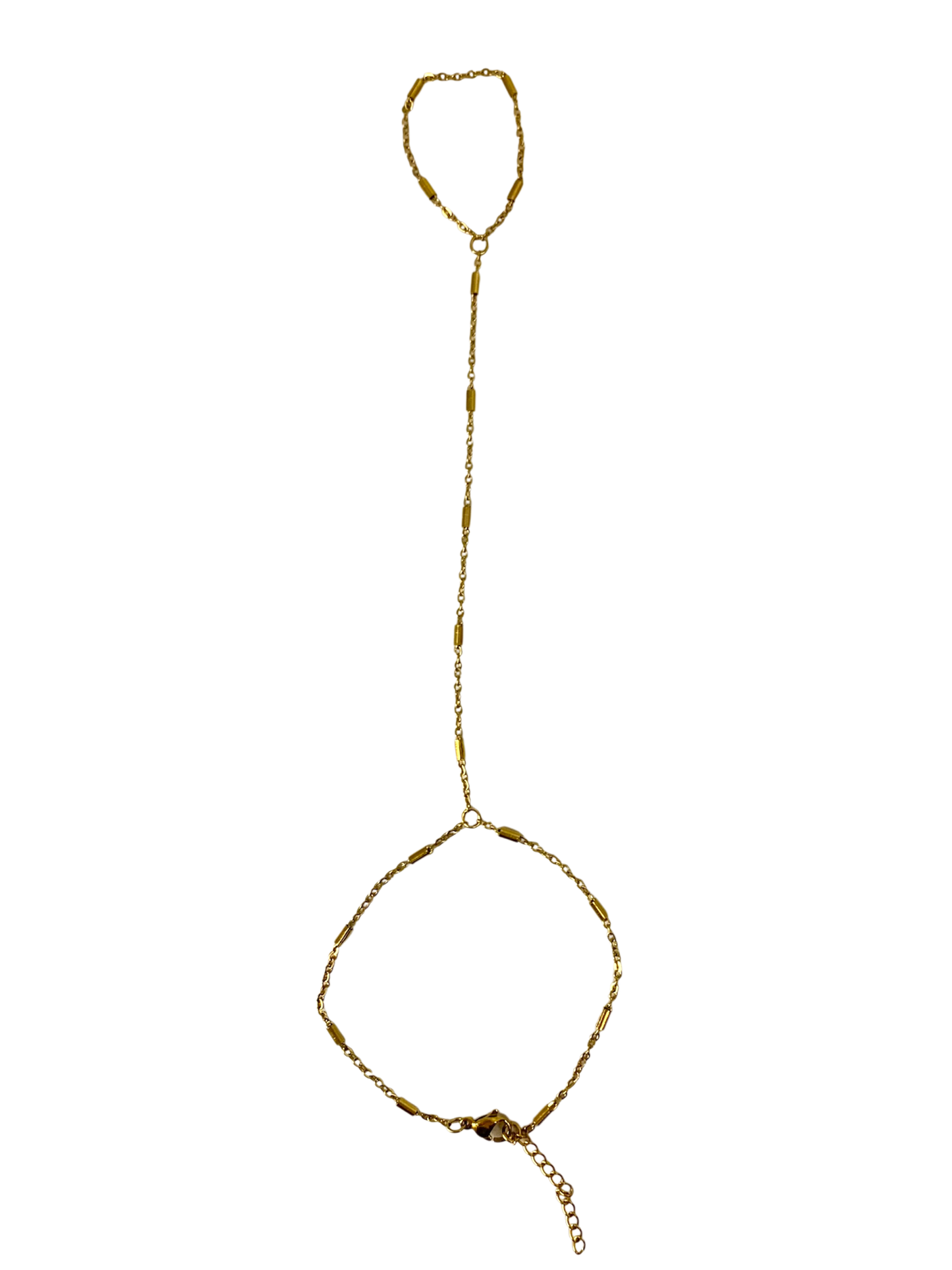 Basic gold handchain