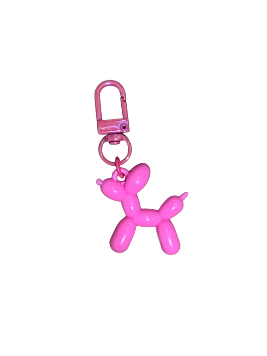 Pink balloon dog