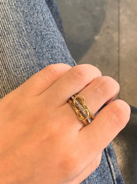 Stacked ring ( 3 mix layers )