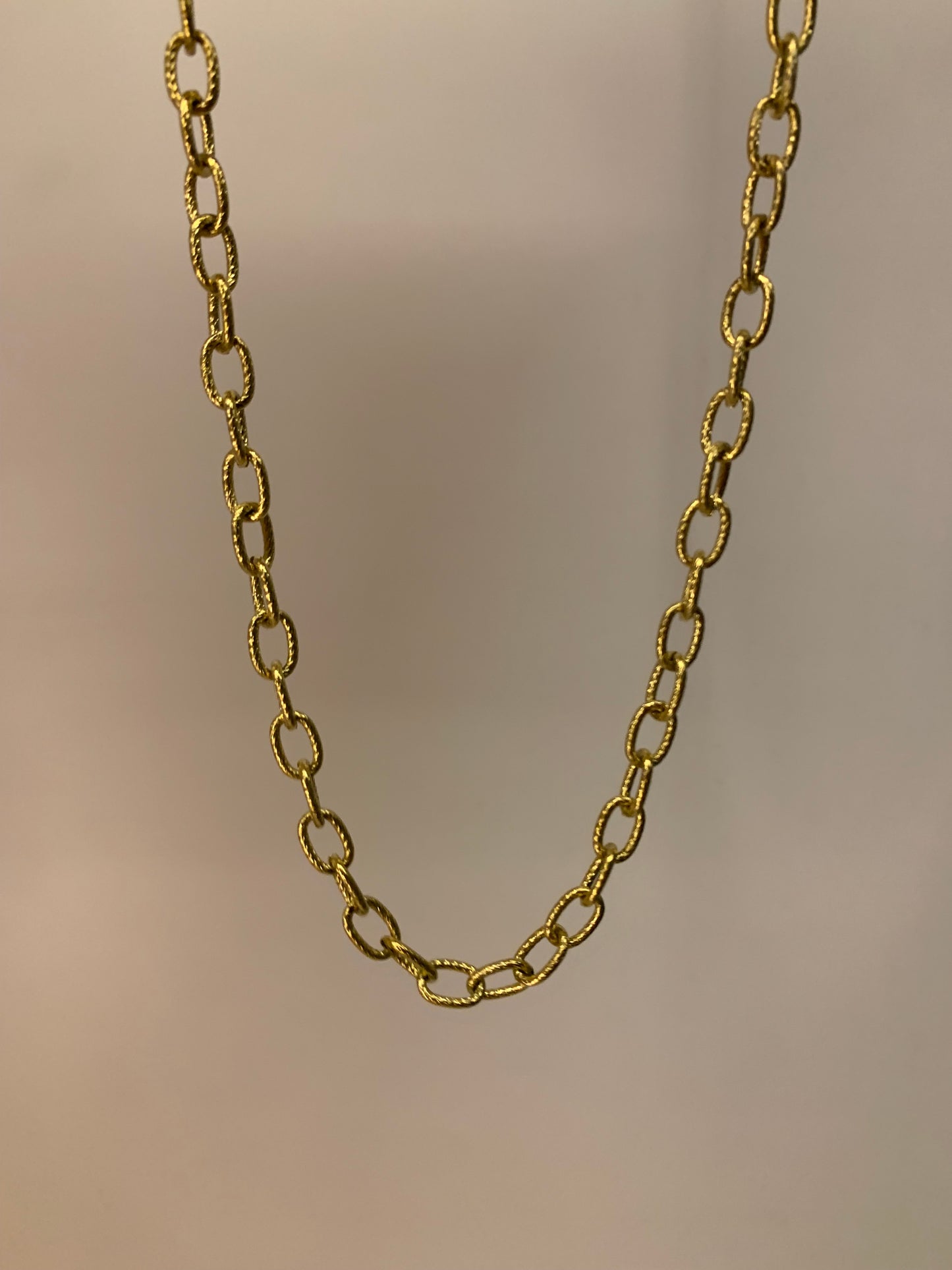 Gold necklace