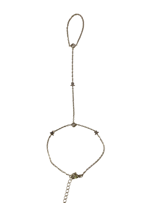 Gemstars silver hanchain