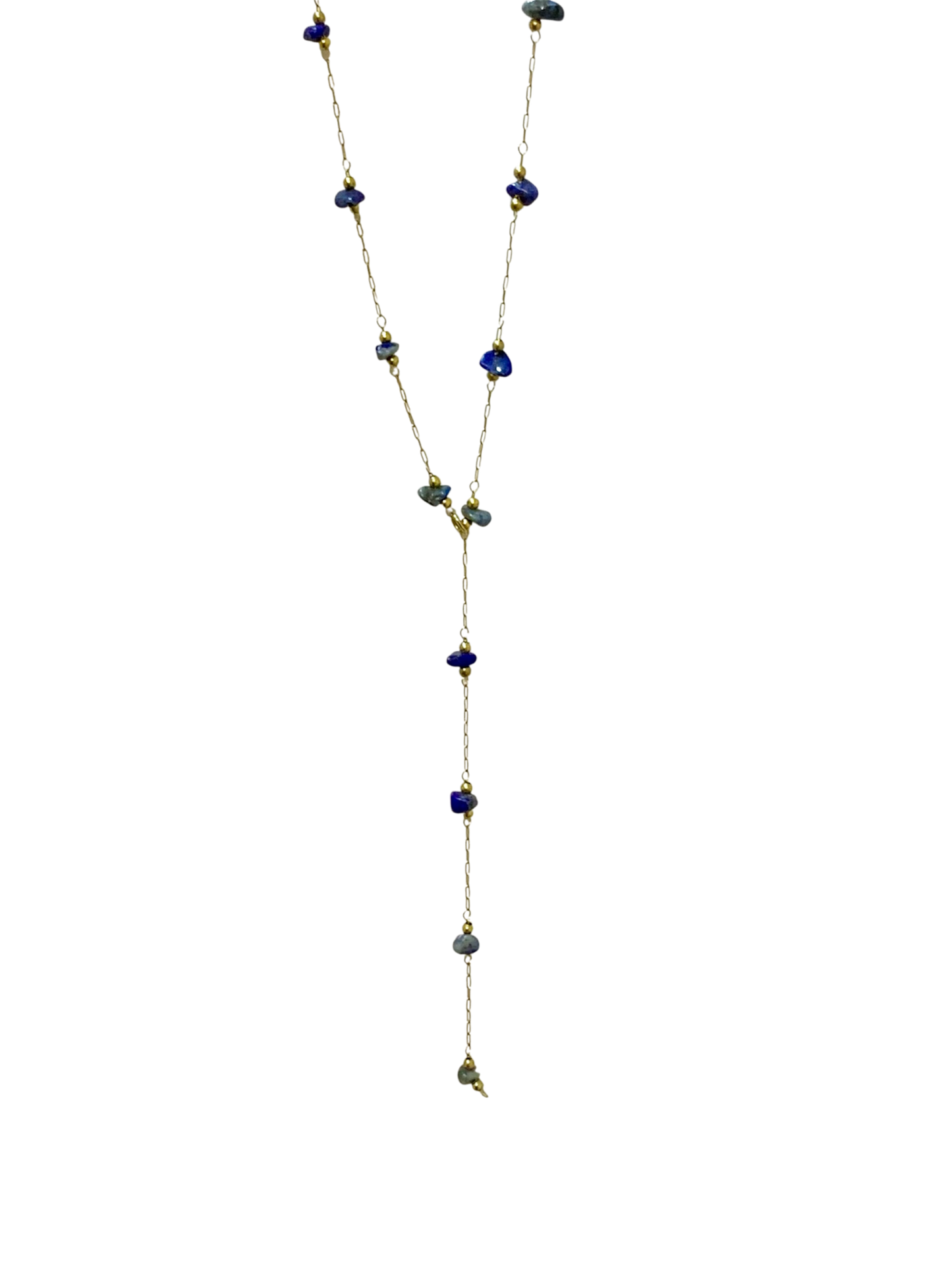 Blue stone drop