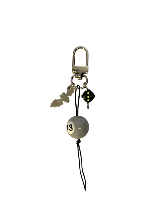 Billiard keychain