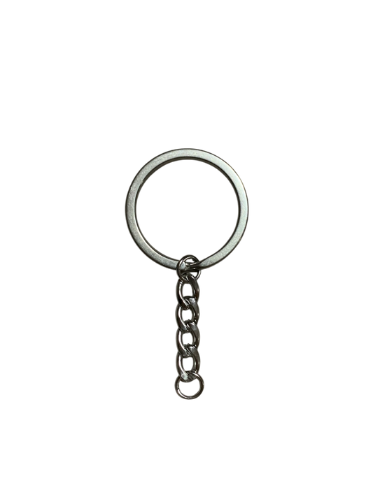 Silver keychain
