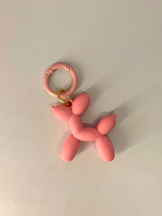 Pink balloon dog
