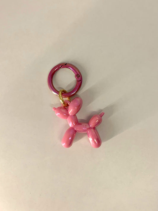 Pink balloon dog