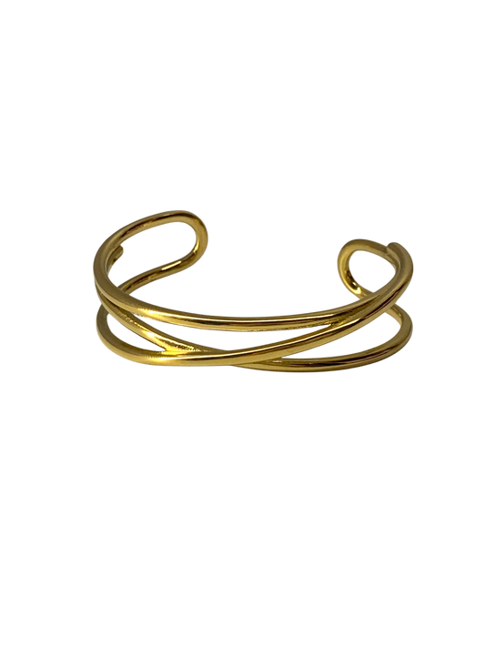 Twisted cuff