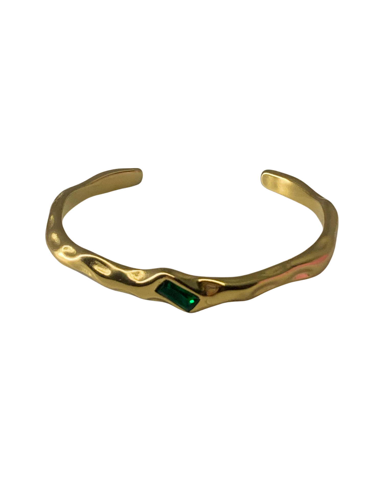 Emerald cuff