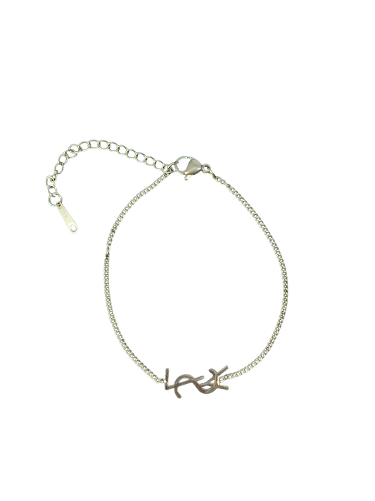 YSL Silver Bracelet