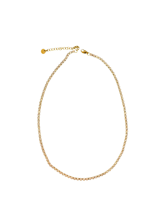 Classic Round Tennis Necklace