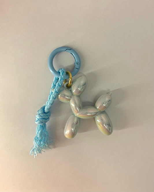 Blue balloon dog